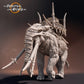Foto del producto Tabletop 28mm The Printing Goes Ever On (TPGEO) 0: Elefante de guerra: Criatura monstruosa con howdah - Pueblo nómada del desierto, guerreros del sur