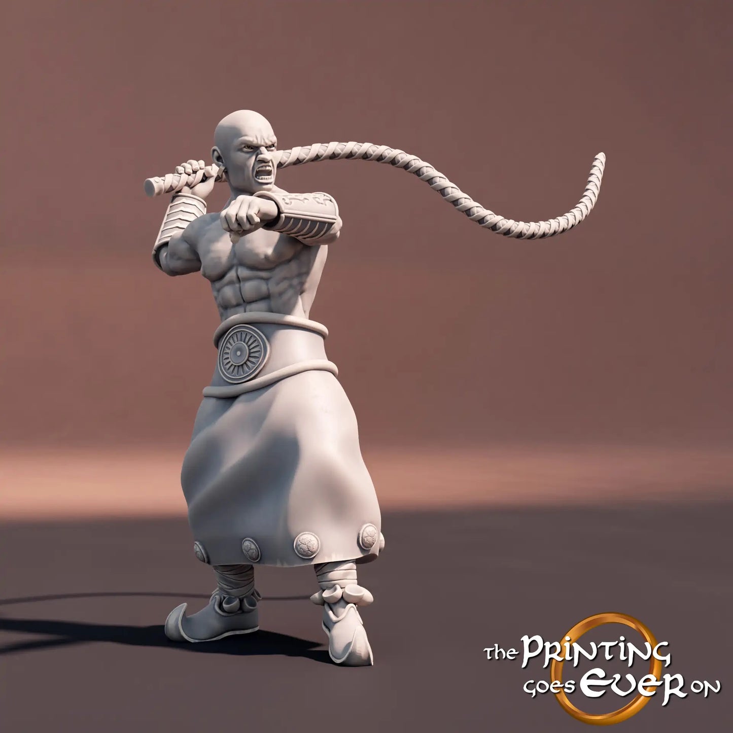 Foto del producto Tabletop 28mm The Printing Goes Ever On (TPGEO) 0: Mahout del Sur: Maestro oriental con látigo - Pueblo nómada del desierto