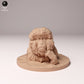 Produktfoto Tier Figur Diorama, Modellbau: 0: Wildtier Figur: badender Japanmakak (Ref 24_10_10)