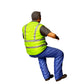 3DP Miniatures 3: Sitzende Figur: Lkw-Fahrer mit Warnweste in Fahrposition (Ref. Nr. 465)