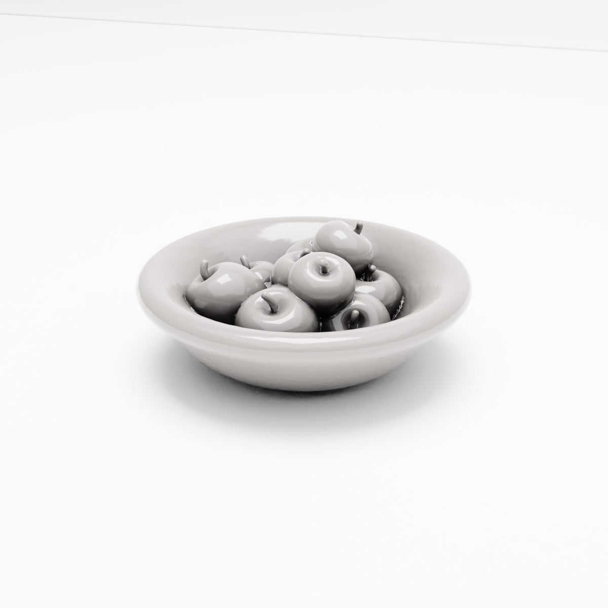 MyPortal 204 0: Diorama Cocina y Mesa: frutero con manzanas (Ref. 204D)