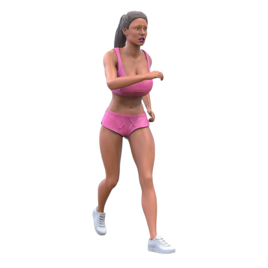 Produktfoto  0: Frau laufend - Joggerin