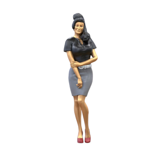 Produktfoto  0: Frau mit Rock und Bluse