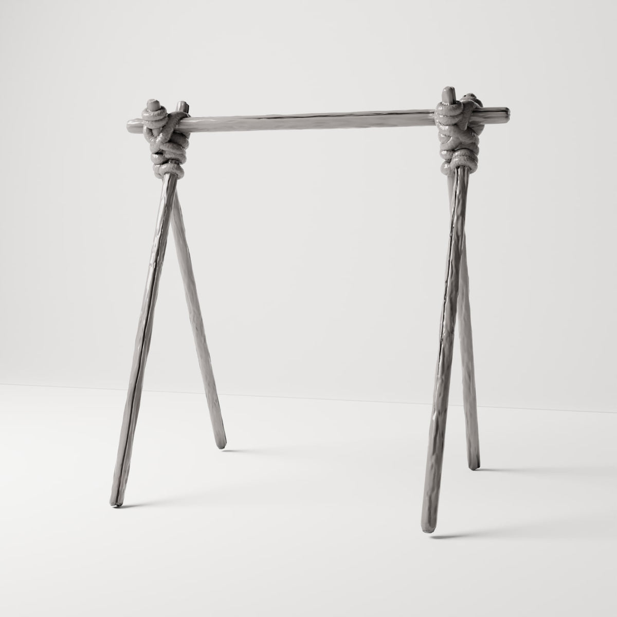 MyPortal 221 0: Herramientas y artesanía para dioramas: bastidor para secar cuero (Ref. 221D)