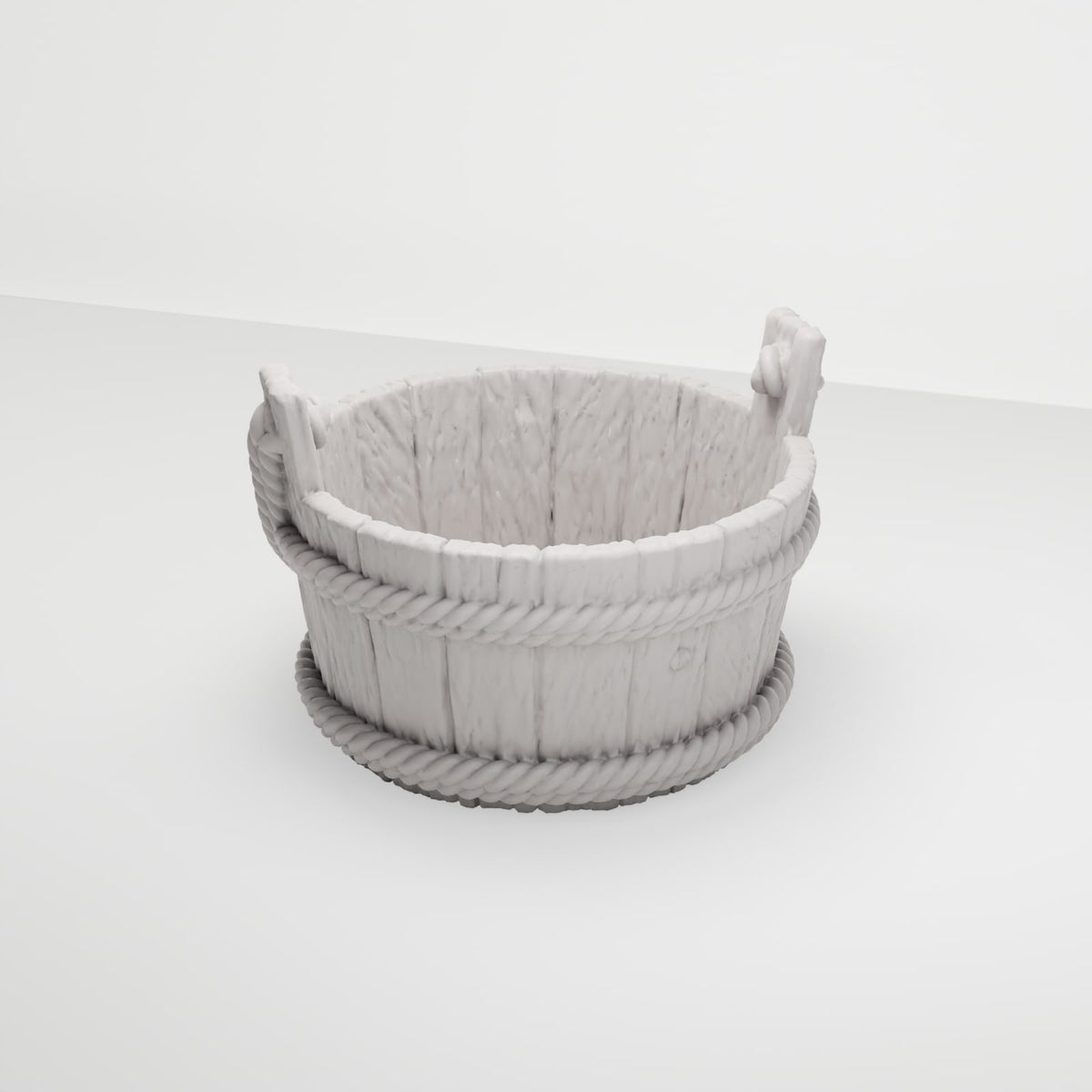 Diorama Modellbau Produktfoto 3: Diorama Gelände: Holzeimer mit Tragegriffen (Ref. 231D)