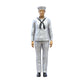 Produktfoto  0: Matrose männlich: Seemann in Uniform steht in Position