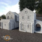 Foto del producto Tabletop 28mm The Printing Goes Ever On (TPGEO) 0: Casa de campo medieval A - Edificio de piedra del reino humano Gonthan - Terreno transitable