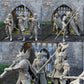 Foto del producto Tabletop 28mm The Printing Goes Ever On (TPGEO) 0: Guardia y arqueros: Grupo de caballeros medievales - Guerreros de la ciudad blanca