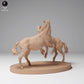 Produktfoto Tier Figur Diorama, Modellbau: 0: Wildtier Figur: kämpfende Przewalski-Pferde (Ref 24_12_02)
