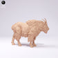 Produktfoto Tier Figur Diorama, Modellbau: 0: Wildtier Figur: Rocky Mountain Ziege – Männlich (Ref 25_01_01)