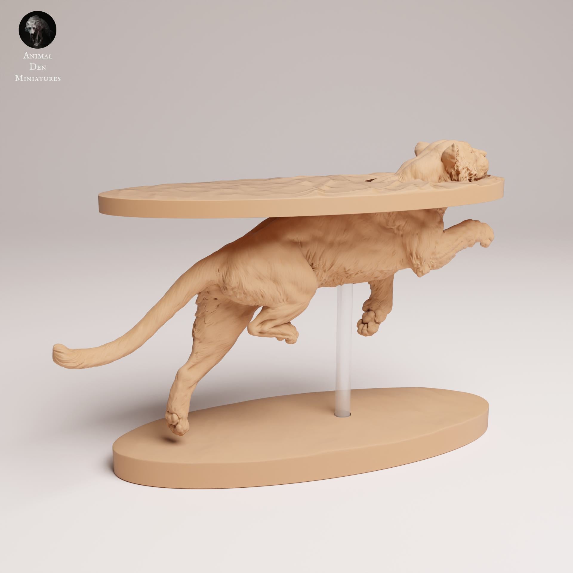 Produktfoto Tier Figur Diorama, Modellbau: 0: Wildtier Figur: Schwimmender Sumatra-Tiger (Ref 25_03_03)