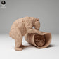 Produktfoto Tier Figur Diorama, Modellbau: 0: Wildtier Figur: Schwarzer Bär zerstört Mülltonne (Ref 24_11_09)
