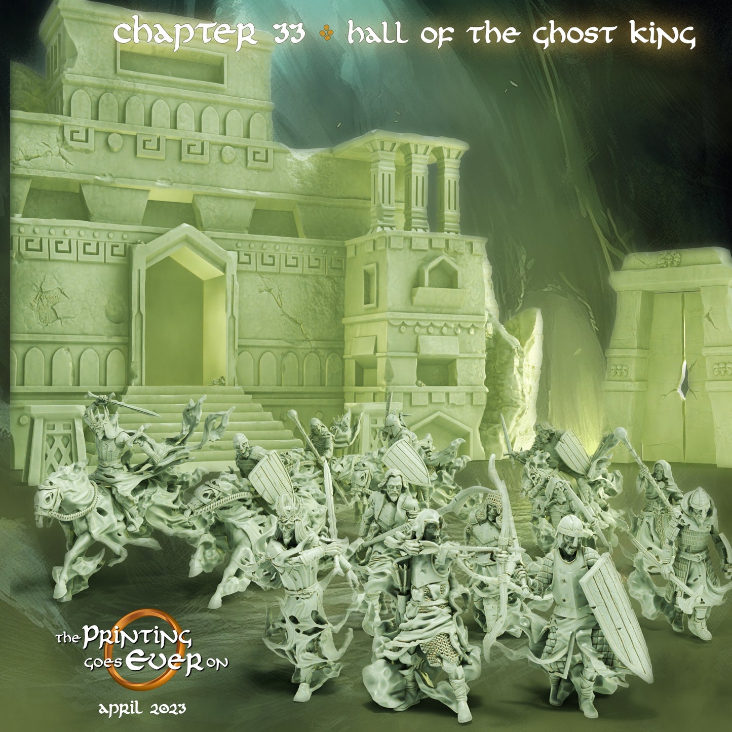 Foto del producto Tabletop 28mm The Printing Goes Ever On (TPGEO) 0: Ejército Fantasmal: Guerreros de los Muertos - Ejército de los Condenados y Villanos