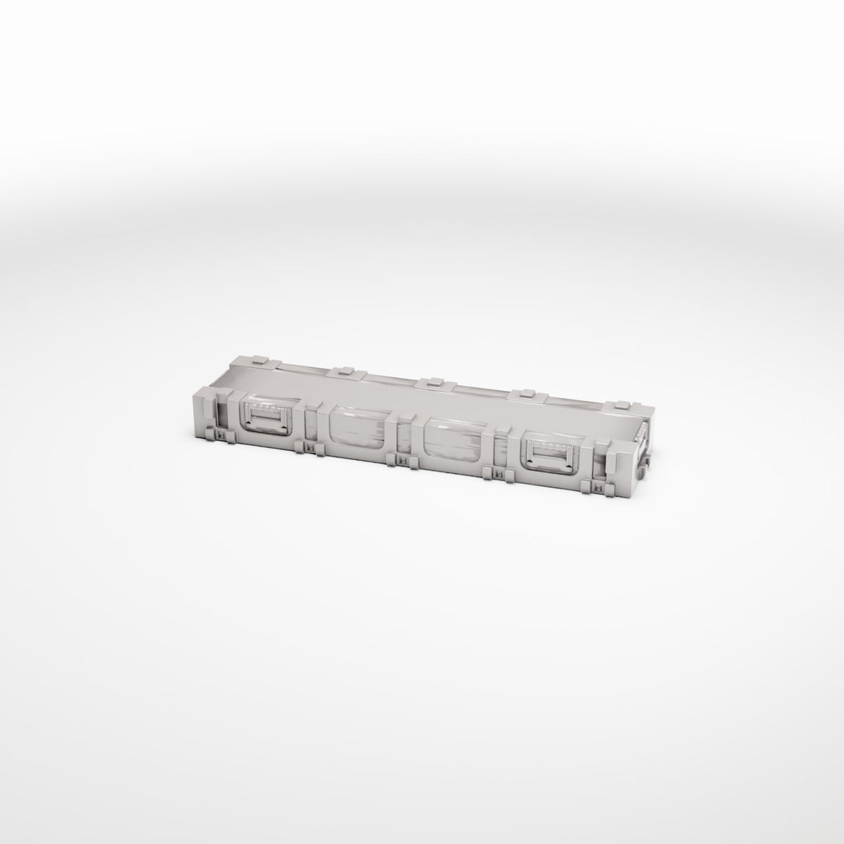 Foto de producto de modelismo de diorama 0: Almacén de diorama: caja de transporte militar alargada (Ref. 342D)