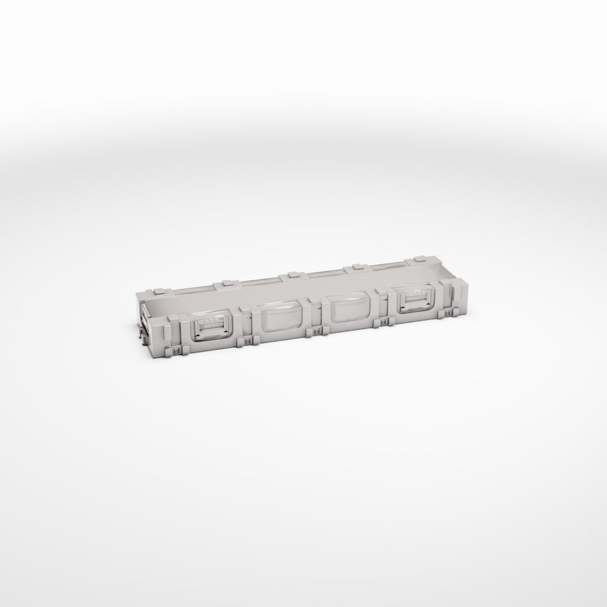 Foto de producto de modelismo de diorama 3: almacén de diorama: caja de transporte militar larga (Ref. 342D)