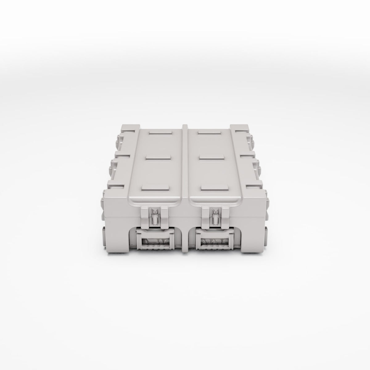 Foto 2 del producto de modelismo de diorama: almacén para diorama: caja de transporte militar con cierres (Ref. 352D)