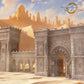 Foto del producto Tabletop 28mm The Printing Goes Ever On (TPGEO) 0: Puerta oriental - Fortificación de una ciudad oriental - Puerta, torre y muralla