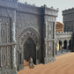 Foto del producto Tabletop 28mm The Printing Goes Ever On (TPGEO) 0: Puerta oriental - Fortificación de una ciudad oriental - Puerta, torre y muralla