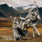 Produktfoto Tabletop 28mm The Printing Goes Ever On (TPGEO)  0: Zauberer Gollnir Reiter und zu Fuß: Mächtiger Magier