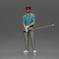 Diorama Modelismo Foto de producto 0: Figura de diorama: Miniatura de golfista de pie con gorra, guante y palo de golf - Figura de diorama (Ref Nr. A143)