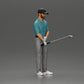 Diorama Modelismo Foto de Producto 1: Figura de Diorama: Miniatura de golfista de pie con gorra, guante y palo de golf - Figura de Diorama (Ref Nr. A143)