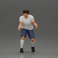 Diorama Modelismo Foto de producto 1: Miniatura de diorama: Hombre en pantalones cortos jugando al futbolín, camiseta y calcetines altos (Ref Nr. A71)