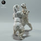 Produktfoto Tier Figur Diorama, Modellbau: 0: Wildtier Figur: kämpfende Eisbären – Polar Bear Duo (Ref 01_01_25)