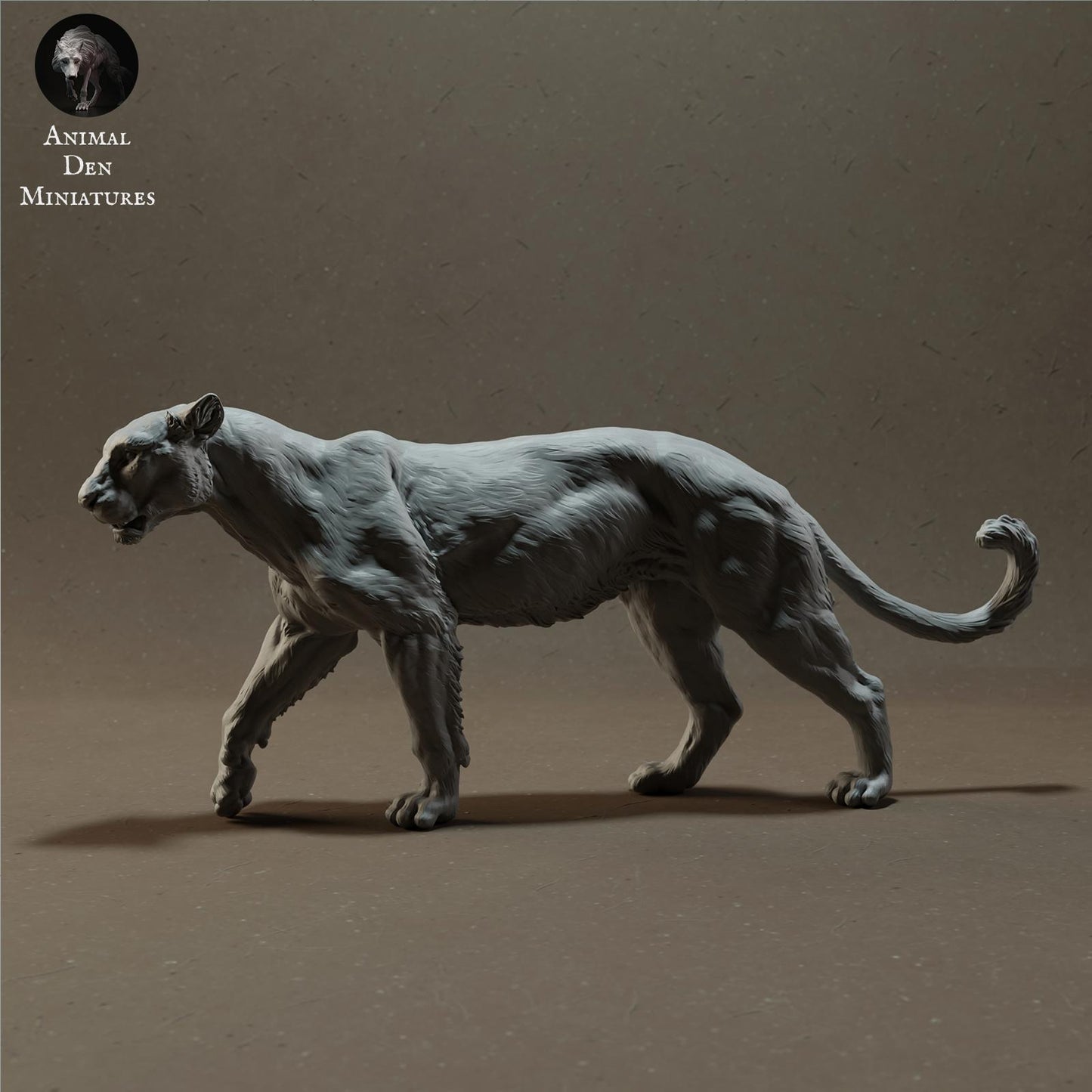 Foto del producto Figura de animal Diorama, modelismo: 0: Figura de fauna salvaje: Leopardo africano – Animales de la sabana (Ref 01_01_59)