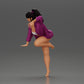 Diorama modelo de producto foto 4: Miniatura de diorama: Figura femenina en camisa larga y bikini, apoyada en la mesa (Ref Nr. A52)