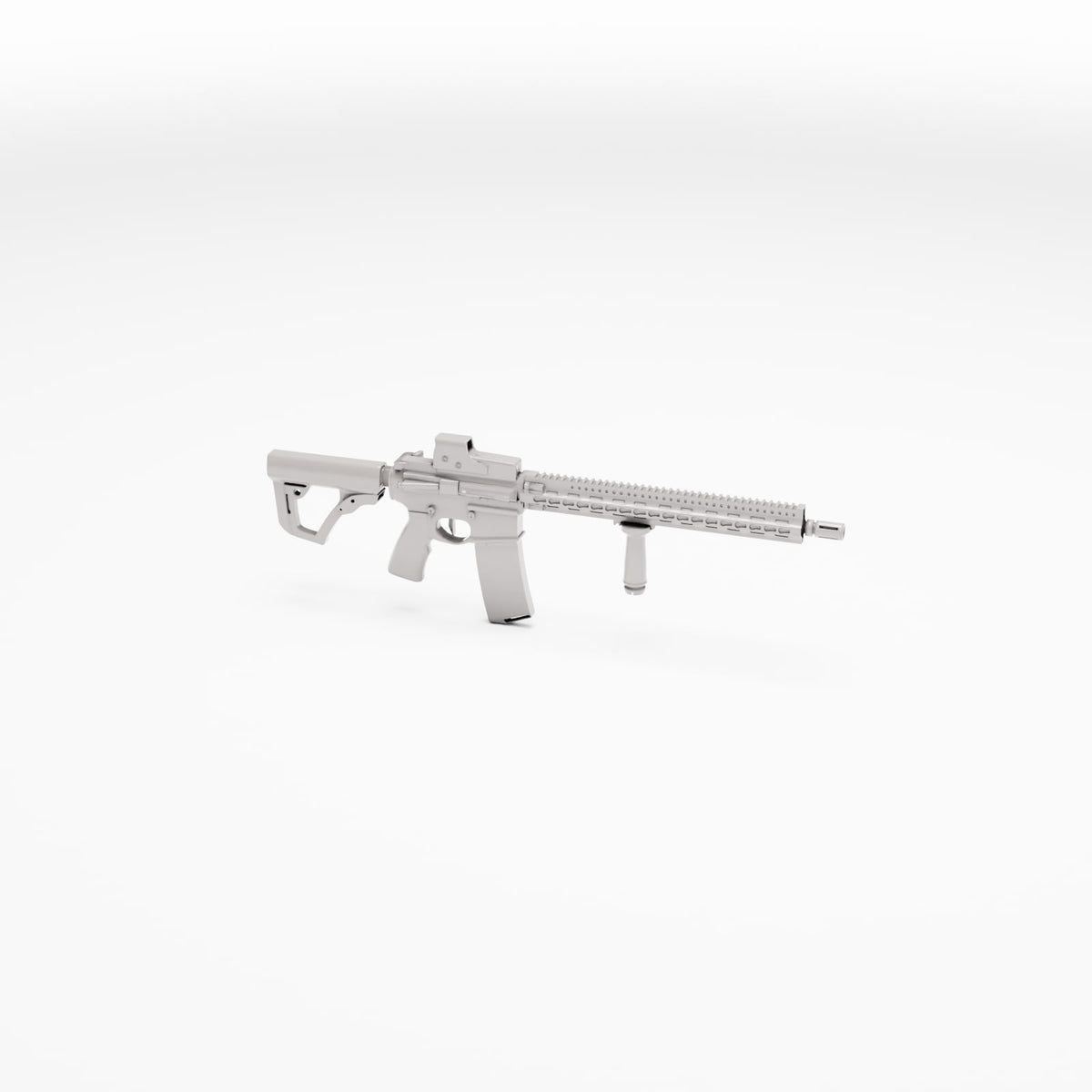 Foto de producto de modelismo de diorama 0: Armas para diorama: fusil de asalto moderno con visor óptico (Ref. 413D)
