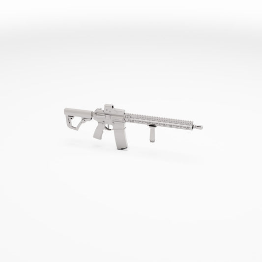 Foto de producto de modelismo de diorama 0: Armas para diorama: fusil de asalto moderno con visor óptico (Ref. 413D)