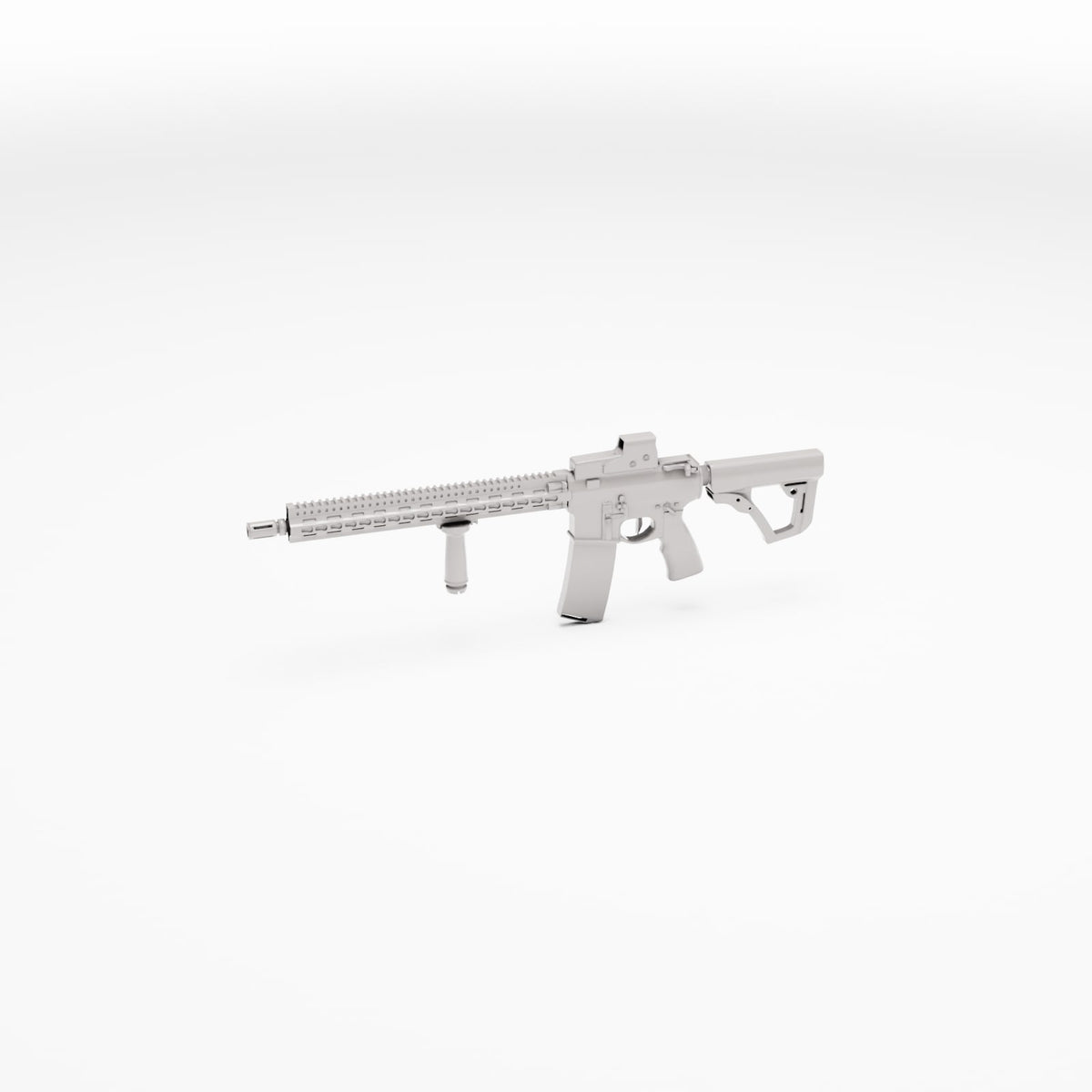Foto de producto de modelismo de diorama 3: Armas para diorama: rifle de asalto moderno con mira telescópica (Ref. 413D)