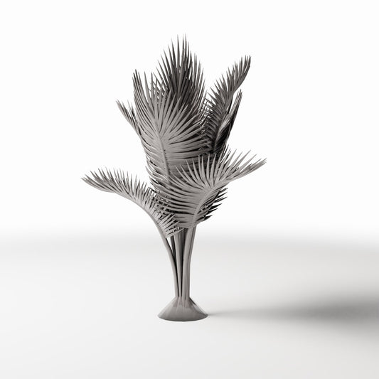 Foto de producto de modelismo de diorama 0: Plantas para diorama: palmera de sagú con base de terreno (Ref. 470D)