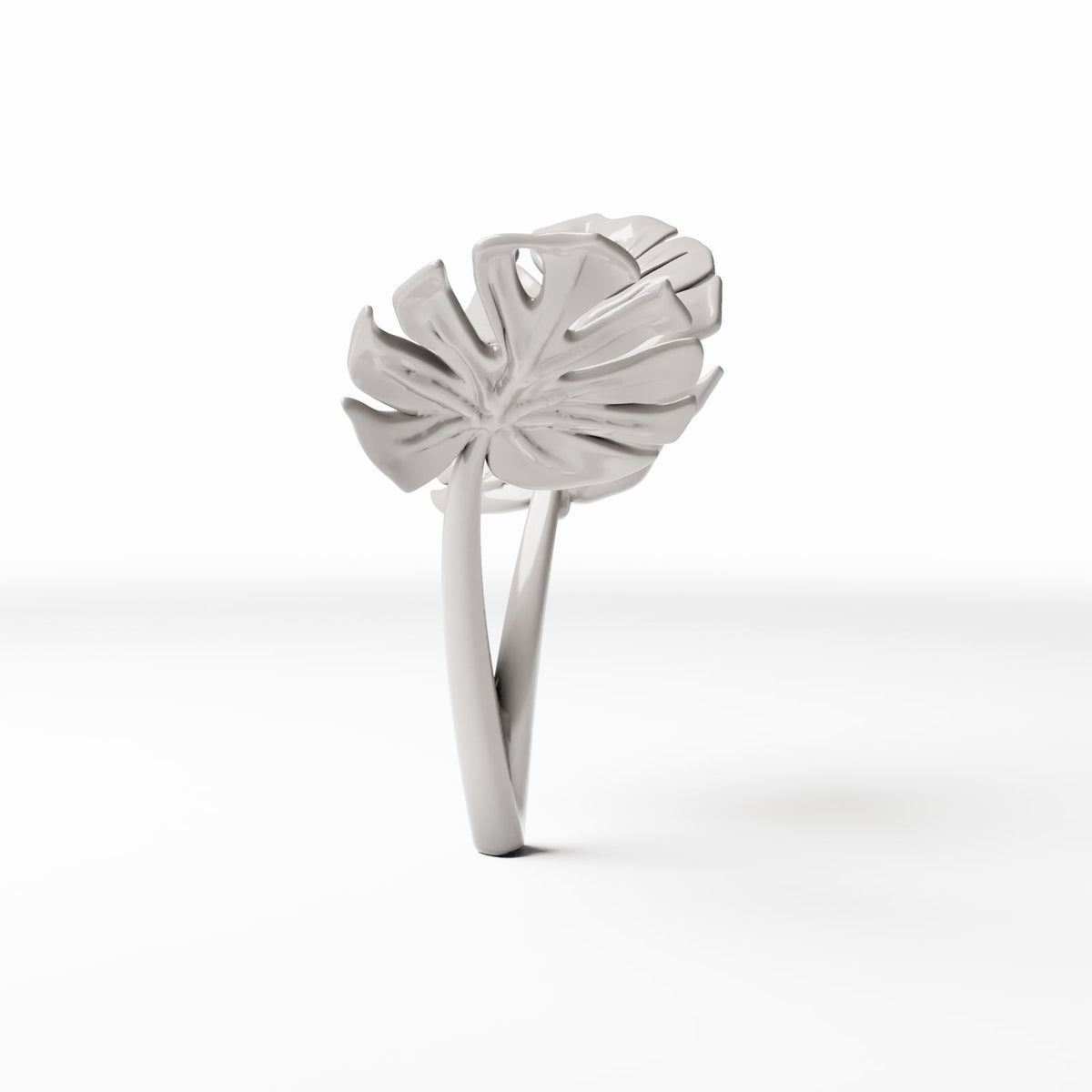 Foto de producto de modelismo de diorama 2: plantas para diorama: Monstera con dos hojas (Ref. 480D)