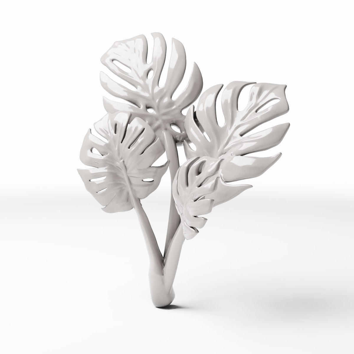 Diorama Modellbau Produktfoto 0: Diorama Pflanzen: Monstera mit geschlitzten Blättern (Ref. 482D)