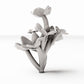 Diorama Modellbau Produktfoto 3: Diorama Pflanzen: Oxalis-Kleeblatt, kleine Pflanze (Ref. 498D)