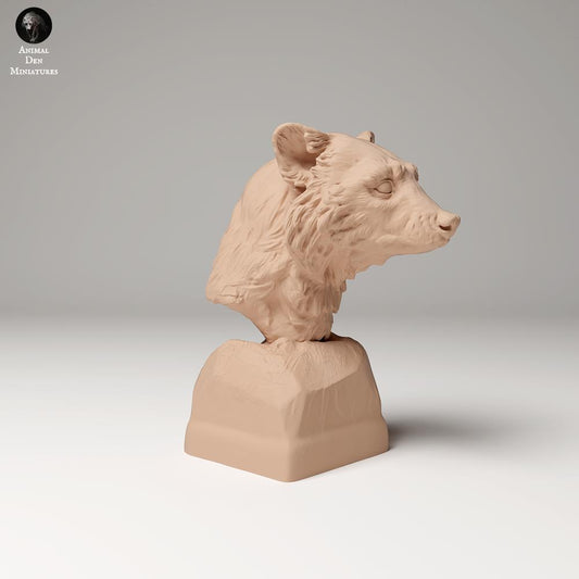 Foto de producto 0: Figura de animal salvaje: mapache - busto (24_09_10)