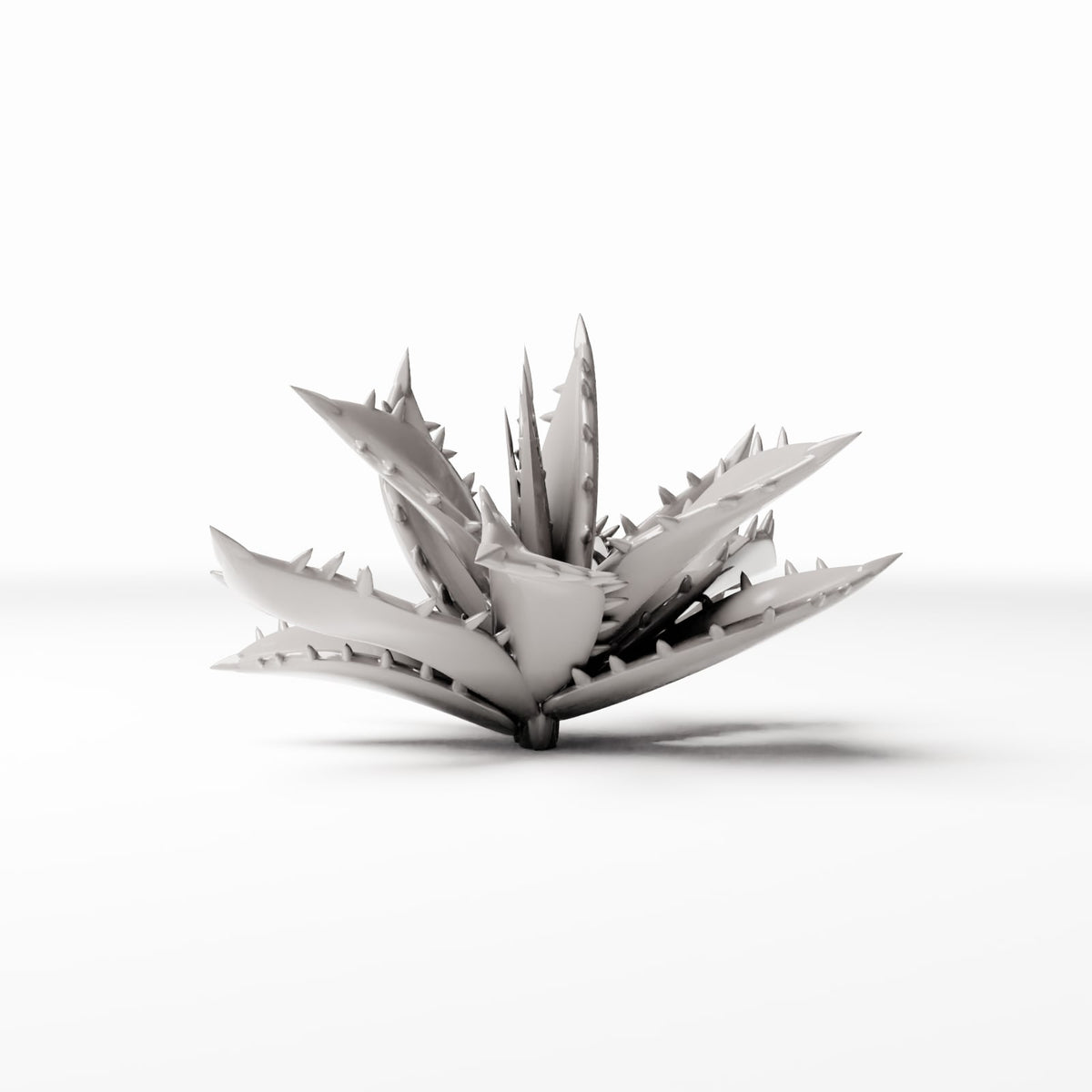 Foto de producto de modelismo de diorama 0: Plantas para diorama: planta de agave con hojas dentadas (Ref. 514D)