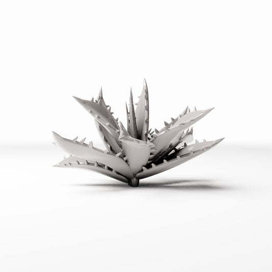 Foto de producto de modelismo de diorama 0: Plantas para diorama: planta de agave con hojas dentadas (Ref. 514D)