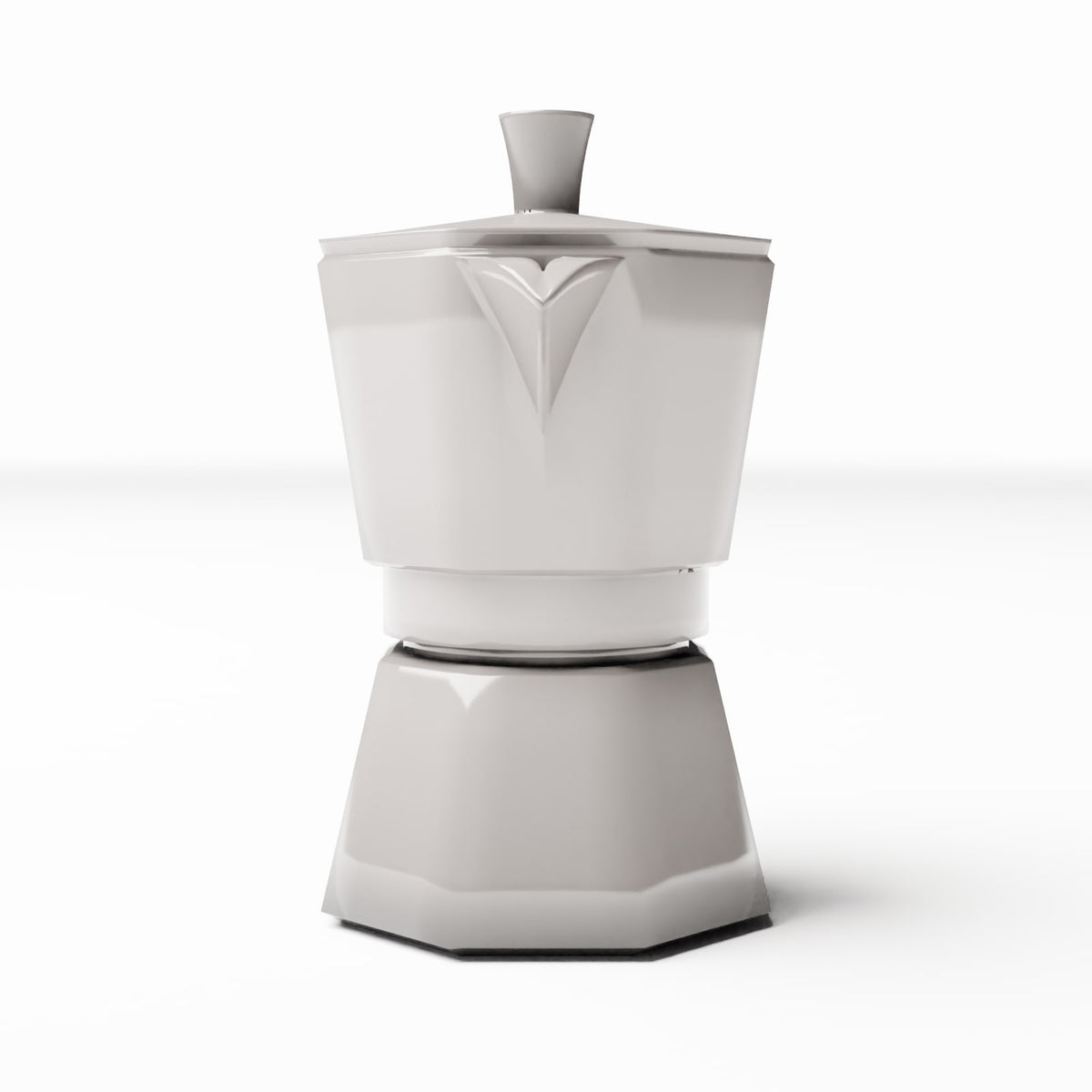 Foto de producto de diorama y modelismo 2: Cocina de diorama: cafetera de aluminio (Ref. 595D)