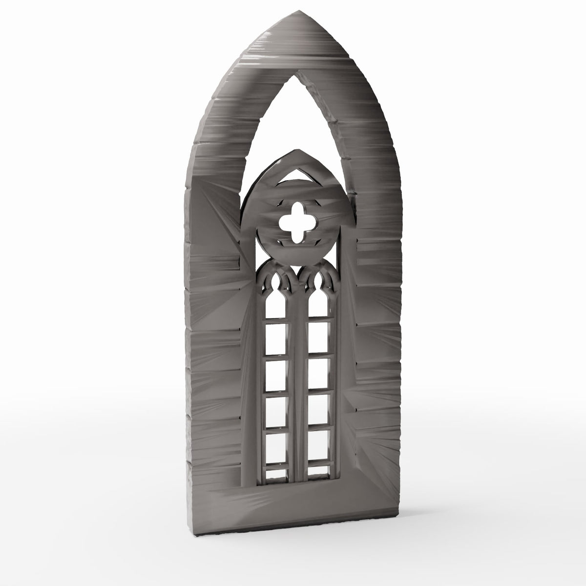 Foto de producto de diorama y modelismo 3: Edificio para diorama: ventana gótica de iglesia, estrecha (Ref. 666D)