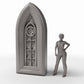 Foto de producto de diorama y modelismo 1: Edificios para diorama: ventana gótica estrecha de iglesia (Ref. 667D)