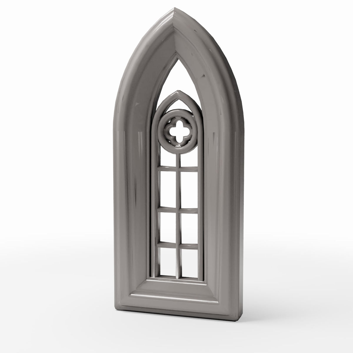 Foto de producto de diorama y modelismo 0: Edificio para diorama: ventana gótica de iglesia, estrecha (Ref. 668D)