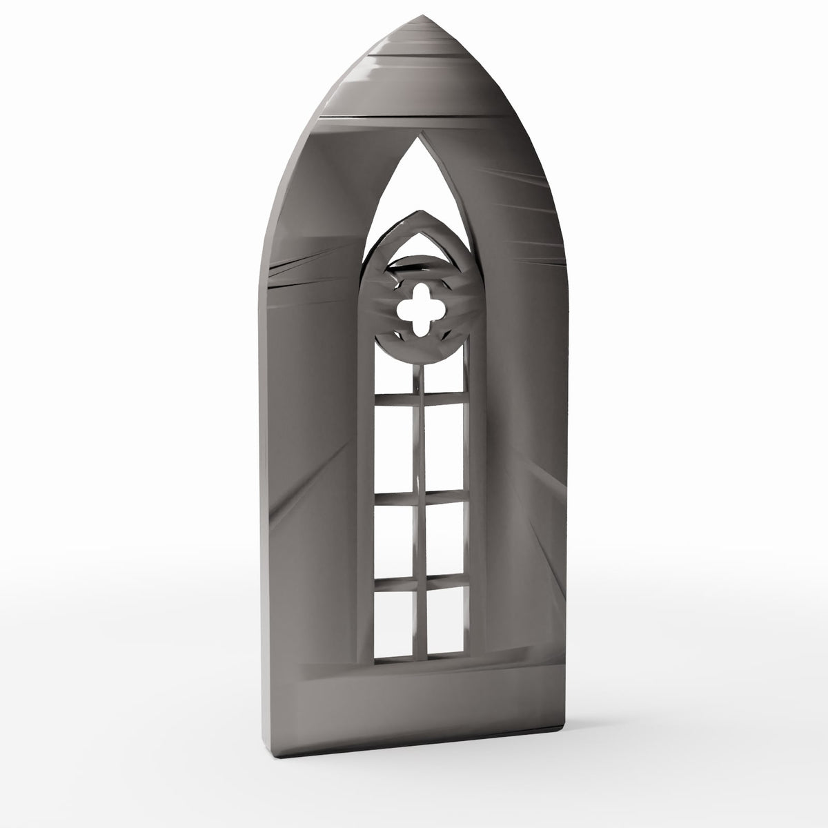 Foto de producto de diorama y modelismo 3: Edificio para diorama: ventana gótica de iglesia, estrecha (Ref. 668D)