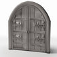 Foto de producto de diorama y modelismo 0: Edificio para diorama: amplio portal de iglesia con puerta de dos hojas (Ref. 669D)