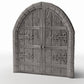 Foto de producto de diorama y modelismo 0: Edificio para diorama: puerta doble de iglesia con arco (Ref. 674D)