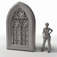 Foto de producto de diorama y modelismo 1: Edificio para diorama: ventana de iglesia gótica con tracería (Ref. 680D)
