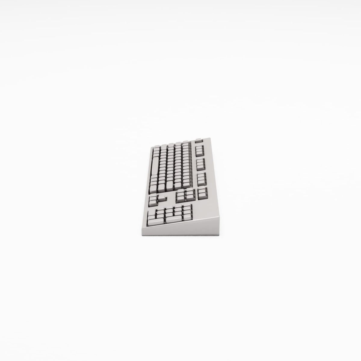 Foto de producto de diorama y modelismo 2: Mobiliario para dioramas: teclado de ordenador de los años 90 (Ref. 690D)