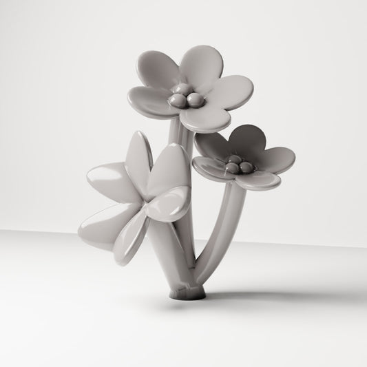 Foto de producto de diorama y modelismo 1: Planta para diorama: trébol oxalis con flores (Ref. 70D)