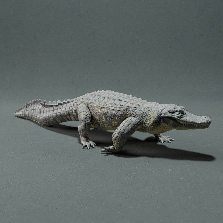 Foto de producto de figura animal Animal Den Miniatures 0: figura animal de pantano: caimán del Misisipi (22_10_12)